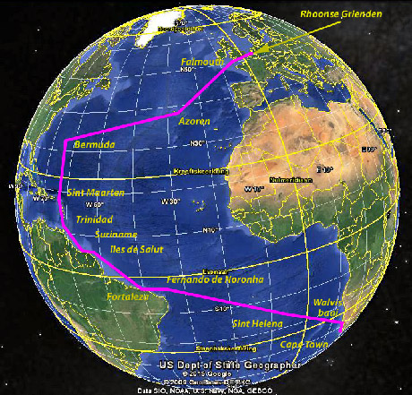 geplande route sy-gemini 2014