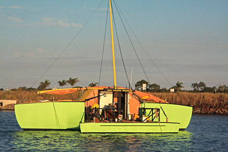 Gemini onderweg naar Bundaberg, Australie