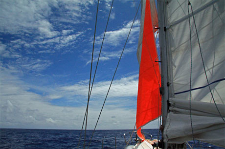 Gemini onderweg naar Bundaberg, Australie