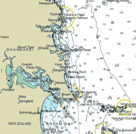 map Whangarei